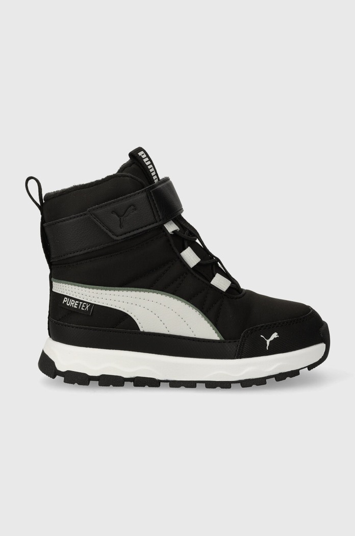 Dječje cipele za snijeg Puma Evolve Boot Puretex AC+PS tekstil crna 392649