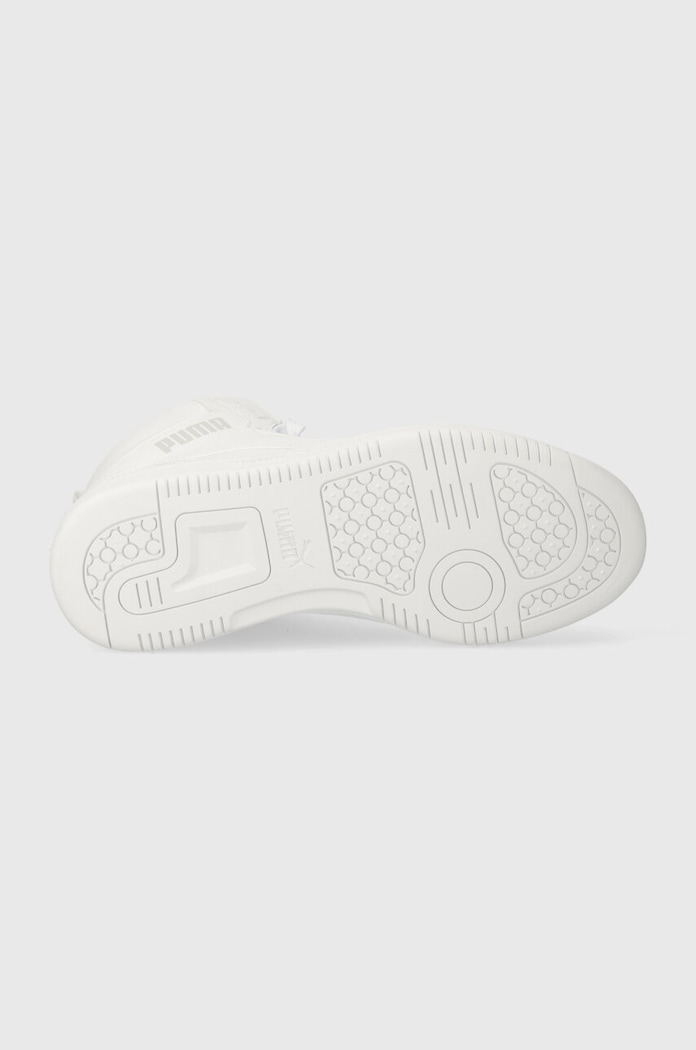 Detské tenisky Puma Rebound V6 Mid Jr 393831 biela
