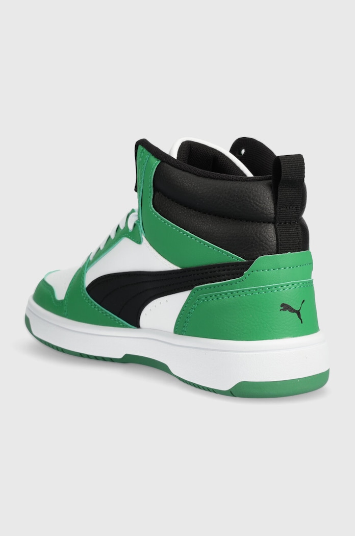 Dječaci Dječje tenisice Puma Rebound V6 Mid Jr 393831 zelena