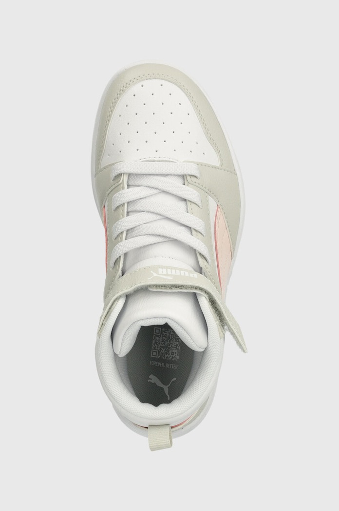 Dječje tenisice Puma Rebound V6 Mid AC+ PS siva 393832