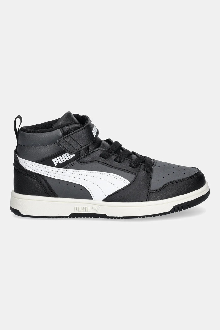 Detské tenisky Puma Rebound V6 Mid AC+ PS 393832 čierna AW25