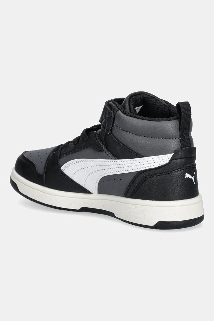Chlapec Detské tenisky Puma Rebound V6 Mid AC+ PS 393832 čierna