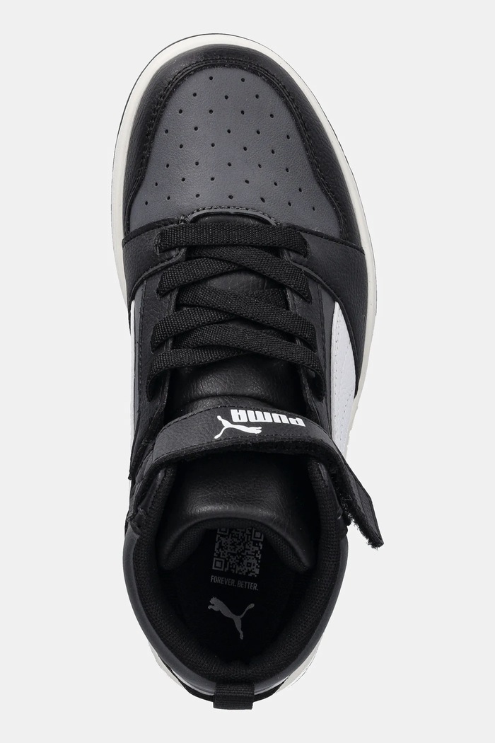 Detské tenisky Puma Rebound V6 Mid AC+ PS čierna 393832