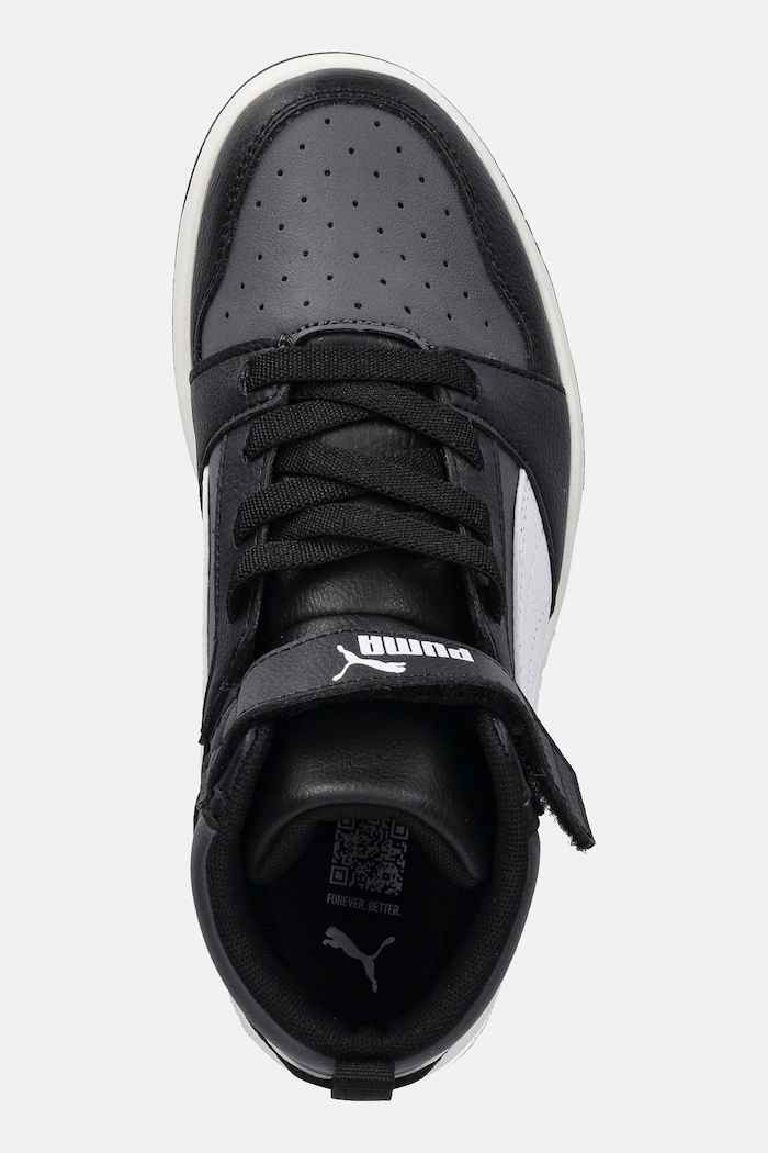 Detské tenisky Puma Rebound V6 Mid AC+ PS čierna 393832
