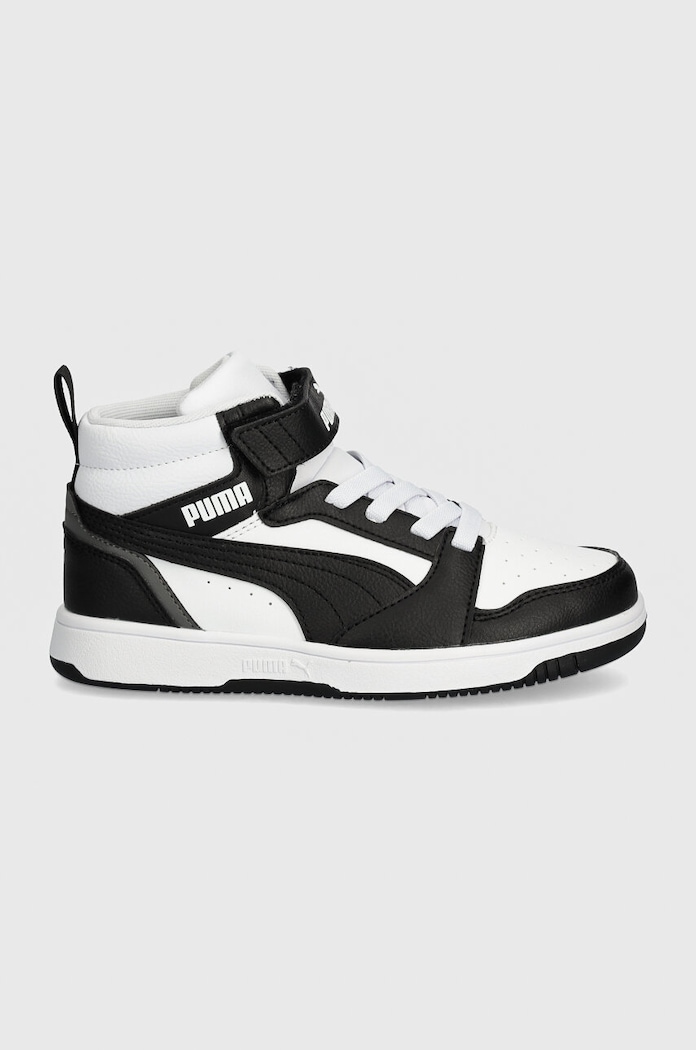 Dětské sneakers boty Puma Rebound V6 Mid AC+ PS 393832 černá AW25