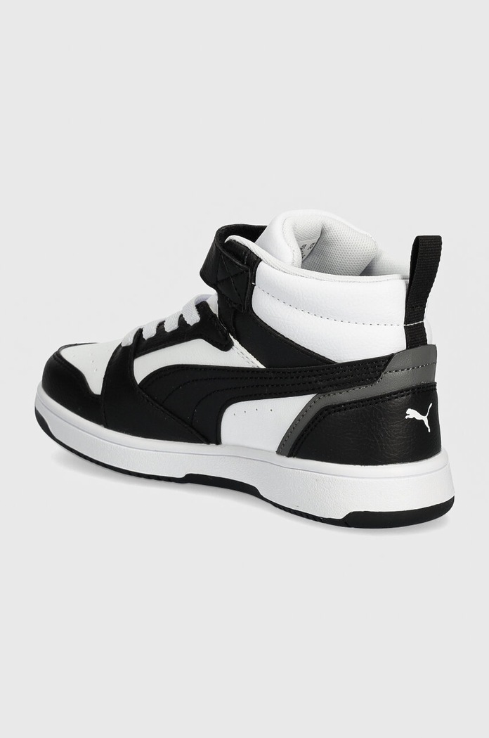 CHLAPEC Dětské sneakers boty Puma Rebound V6 Mid AC+ PS 393832 černá