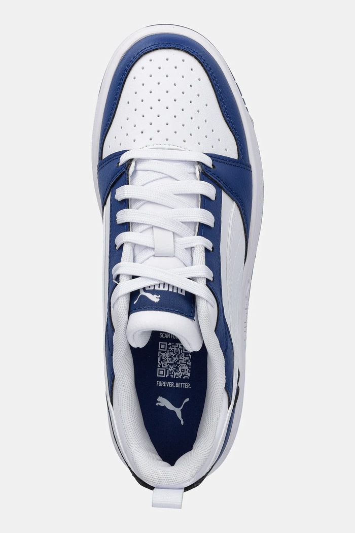 Dětské sneakers boty Puma Rebound V6 Lo Jr modrá 393833