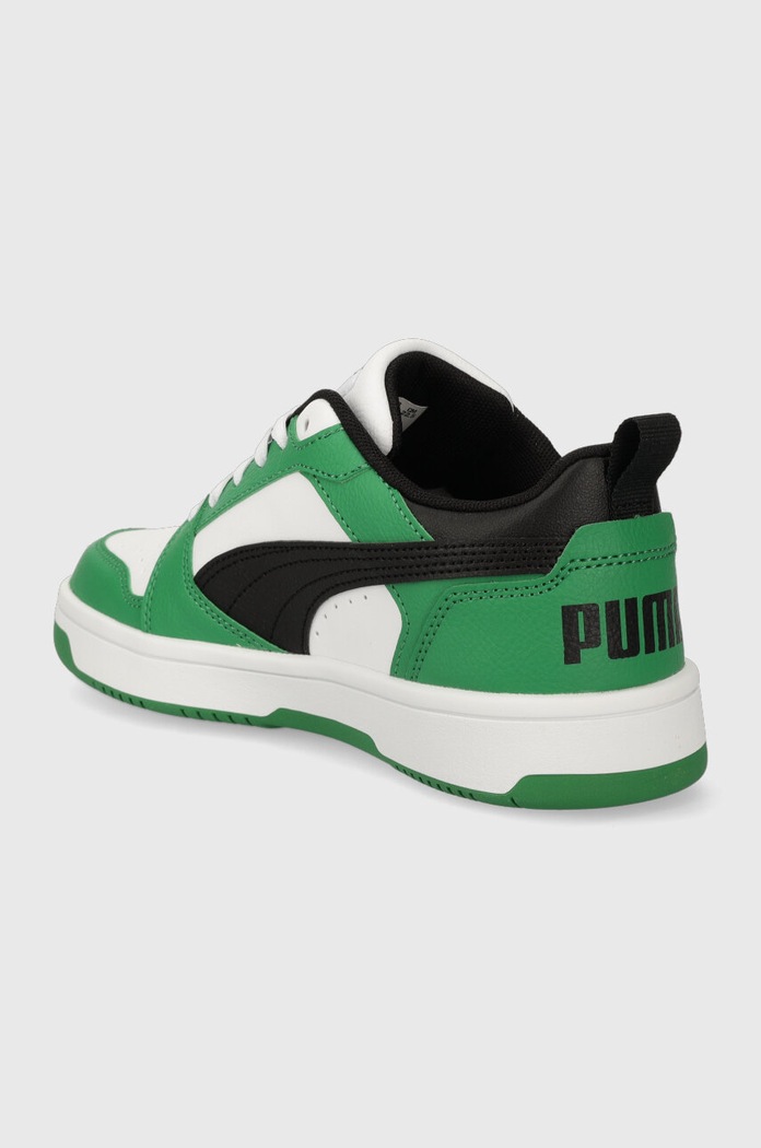 Băieți Puma sneakers pentru copii Rebound V6 Lo Jr 393833 verde
