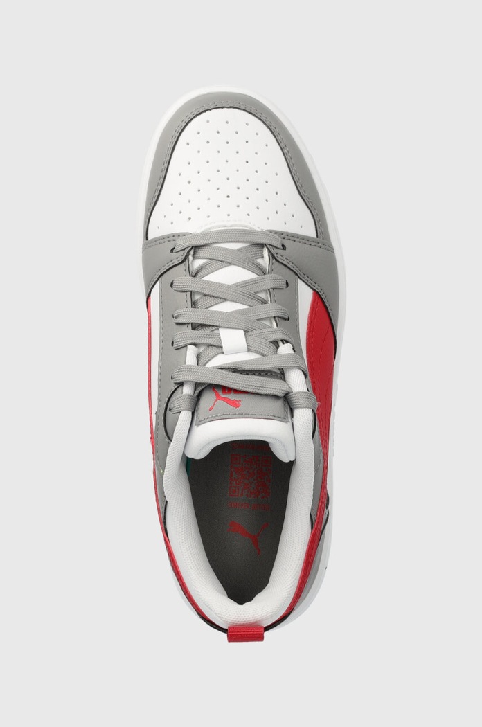 Puma sneakers pentru copii Rebound V6 Lo Jr gri 393833
