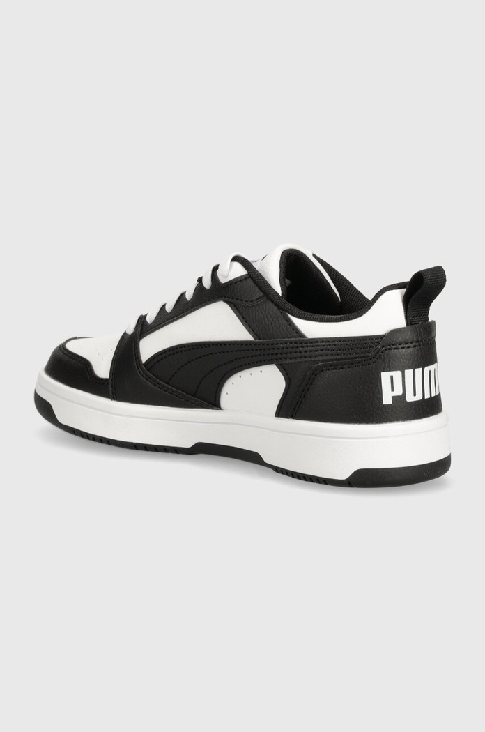 Băieți Puma sneakers pentru copii Rebound V6 Lo Jr 393833 negru