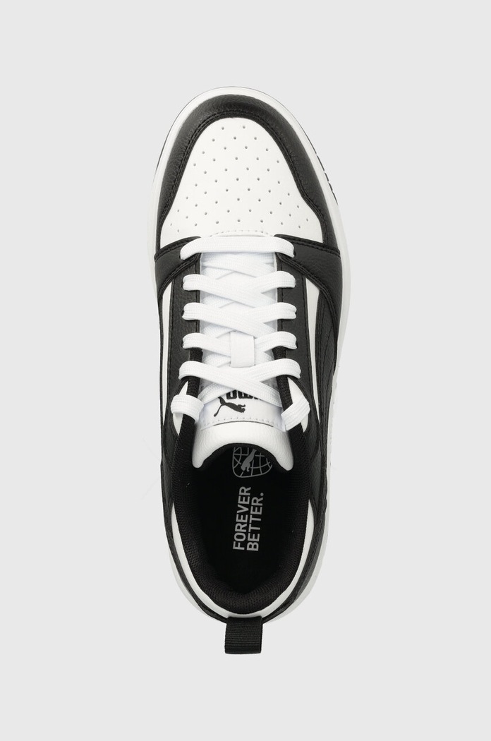 Puma sneakers pentru copii Rebound V6 Lo Jr negru 393833