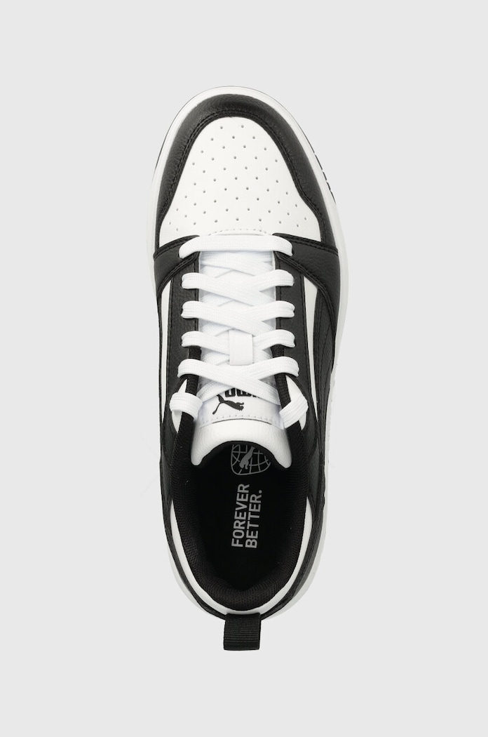 Puma sneakers pentru copii Rebound V6 Lo Jr negru 393833