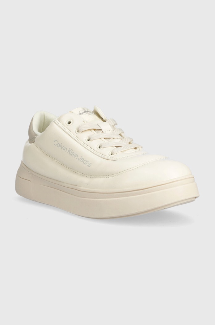 Calvin Klein Jeans sneakersy dziecięce V3A9.80664.35.39 beżowy AW23