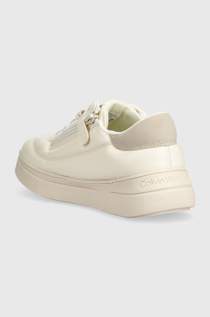 Chłopiec Calvin Klein Jeans sneakersy dziecięce V3A9.80664.35.39 beżowy