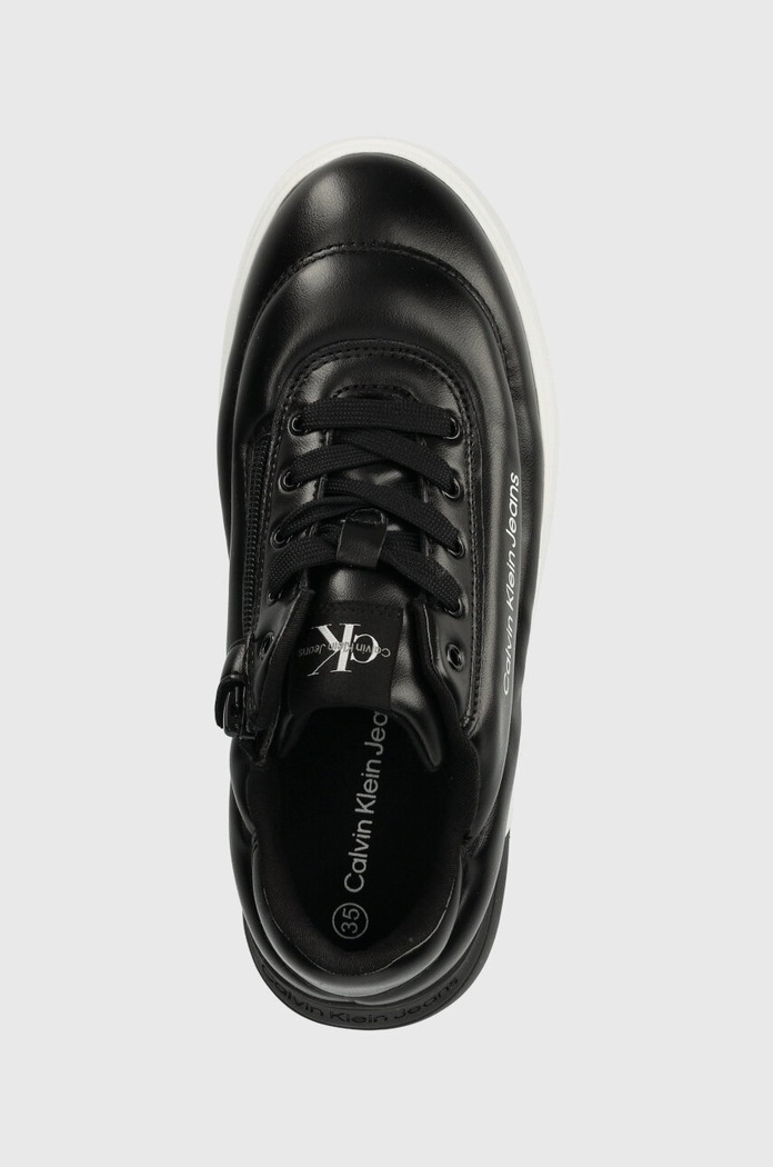 Calvin Klein Jeans sneakersy dziecięce czarny V3A9.80664.35.39