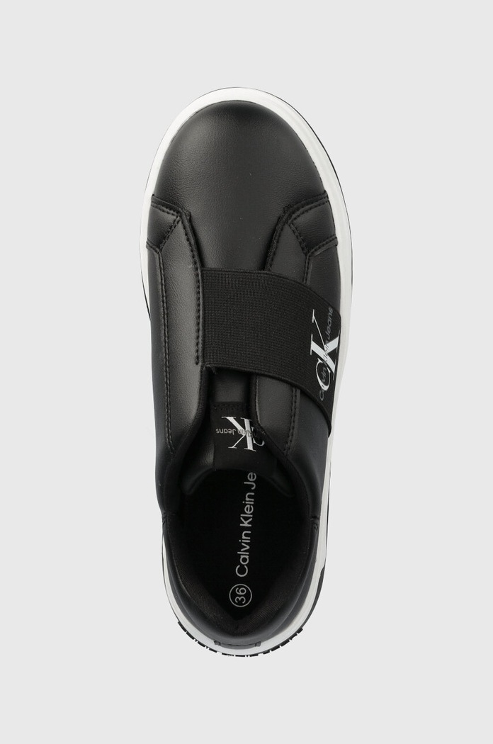 Calvin Klein Jeans sneakersy dziecięce czarny V3X9.80725.35.40