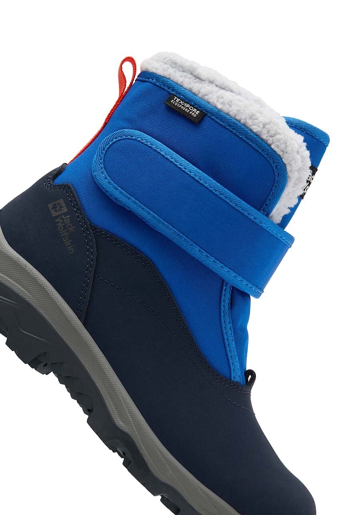 Παιδικά παπούτσια Jack Wolfskin VOJO SHELL TEXAPORE MID VC 4054091 μπλε AW24