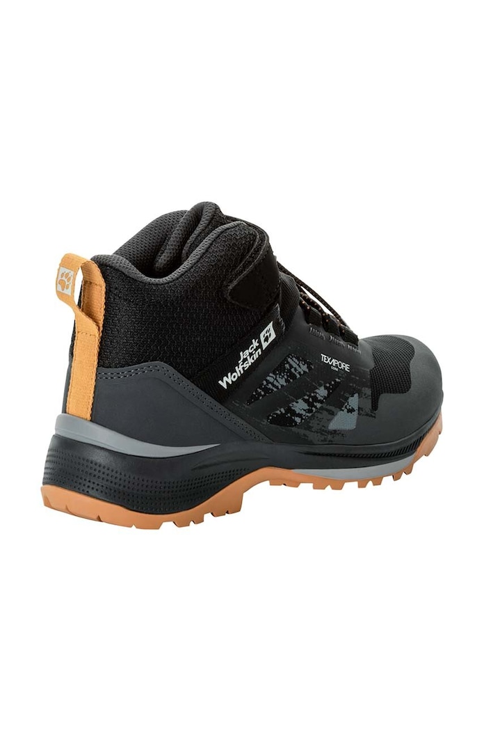 Detské zimné topánky Jack Wolfskin VILLI HIER TEXAPORE MID čierna 4056821