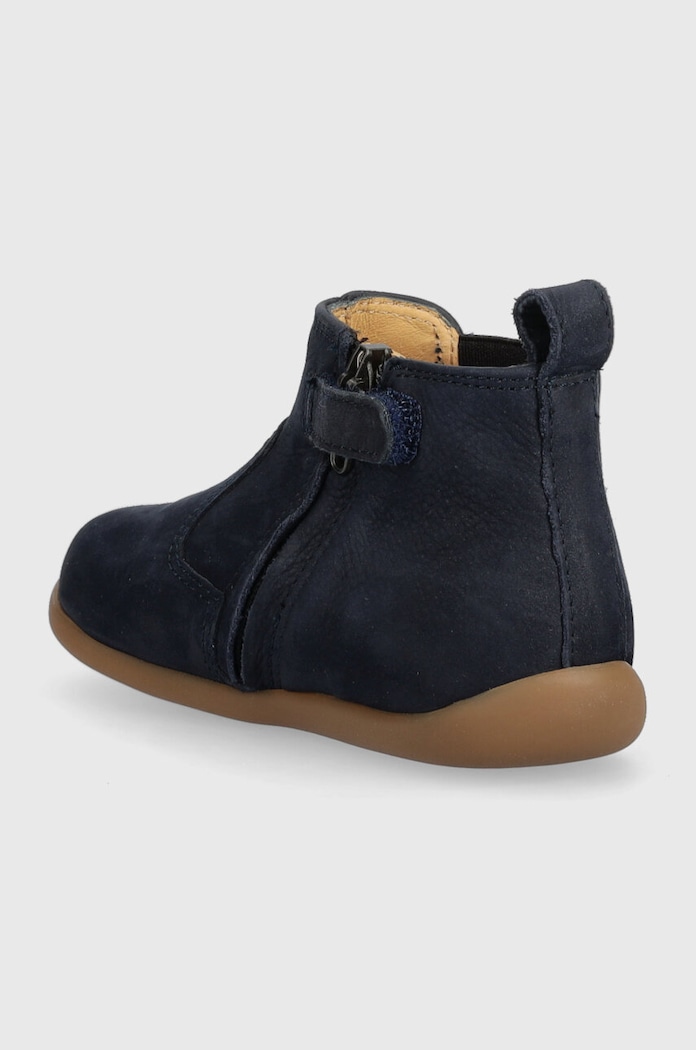 Băieți Pom D'api pantofi din piele intoarsa pentru copii P1ADBG0401.19.23 bleumarin