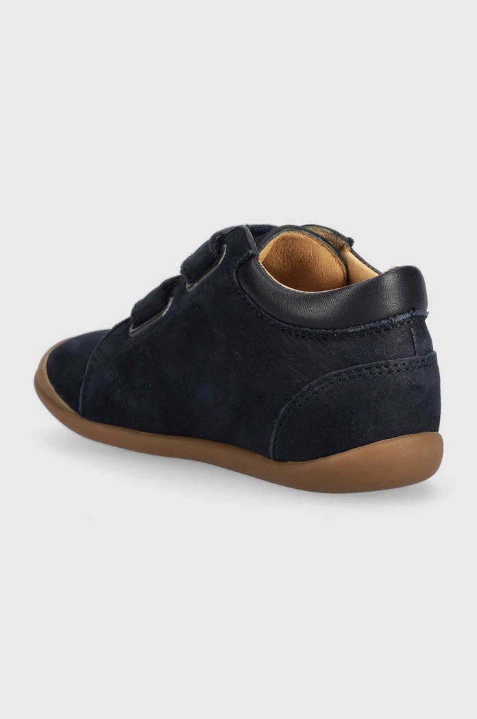 Băieți Pom D'api pantofi din piele intoarsa pentru copii P1BDBH0402.24.25 bleumarin