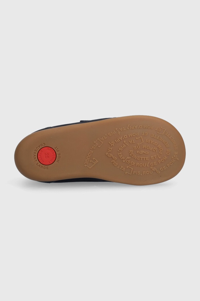 Pom D'api pantofi din piele intoarsa pentru copii P1BDBH0402.24.25 bleumarin