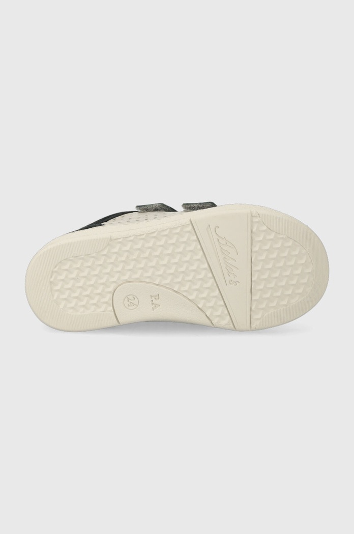 Dětské kožené sneakers boty Pom D'api P1PGAM0409.24.27 námořnická modř