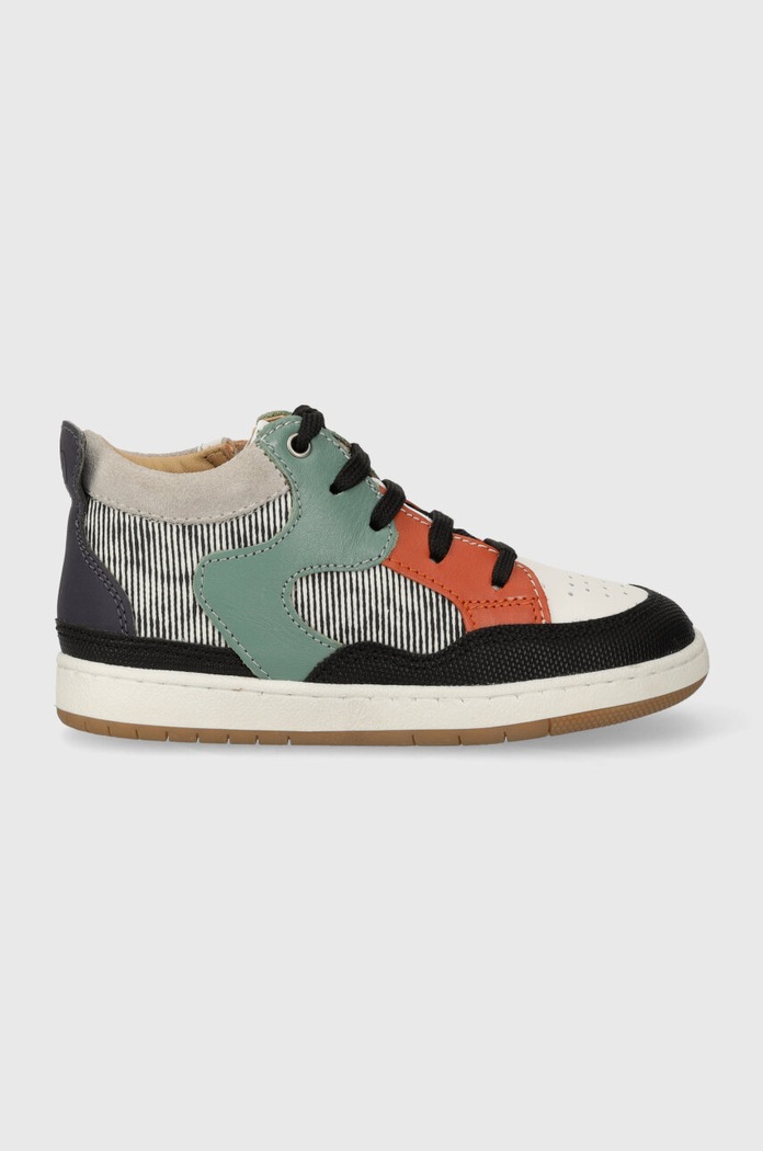 Shoo Pom sneakersy dziecięce skóra zamszowa szary P4GADD0402