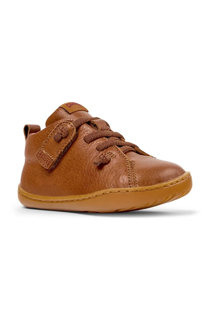 Camper cipele za djecu od kože 80153 smeđa AW25
