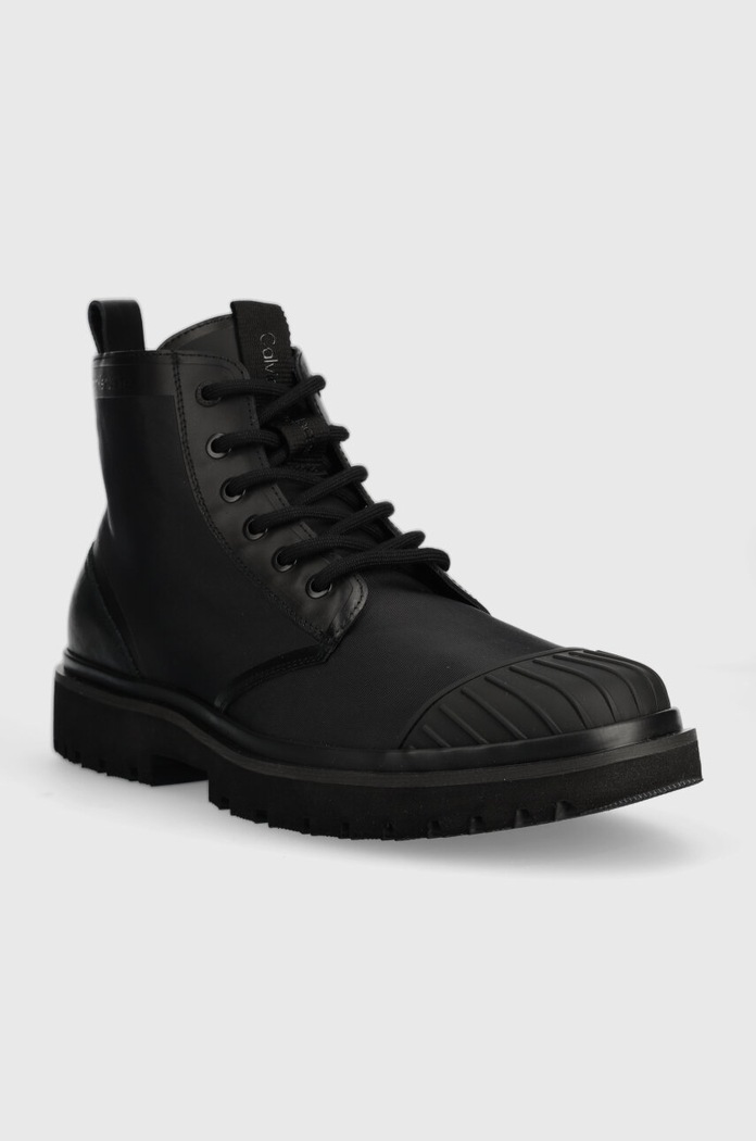 Calvin Klein Jeans bakancs EVA LACEUP BOOT MID YM0YM00833 fekete AW23