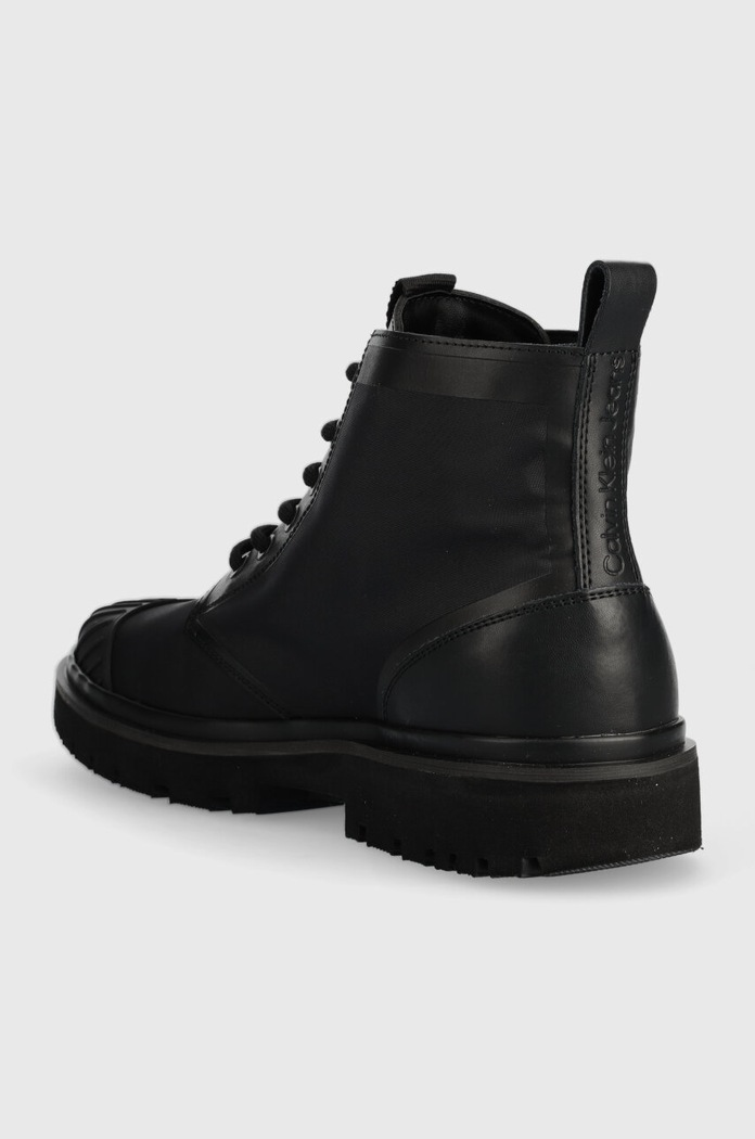 Cipők Calvin Klein Jeans bakancs EVA LACEUP BOOT MID YM0YM00833 fekete
