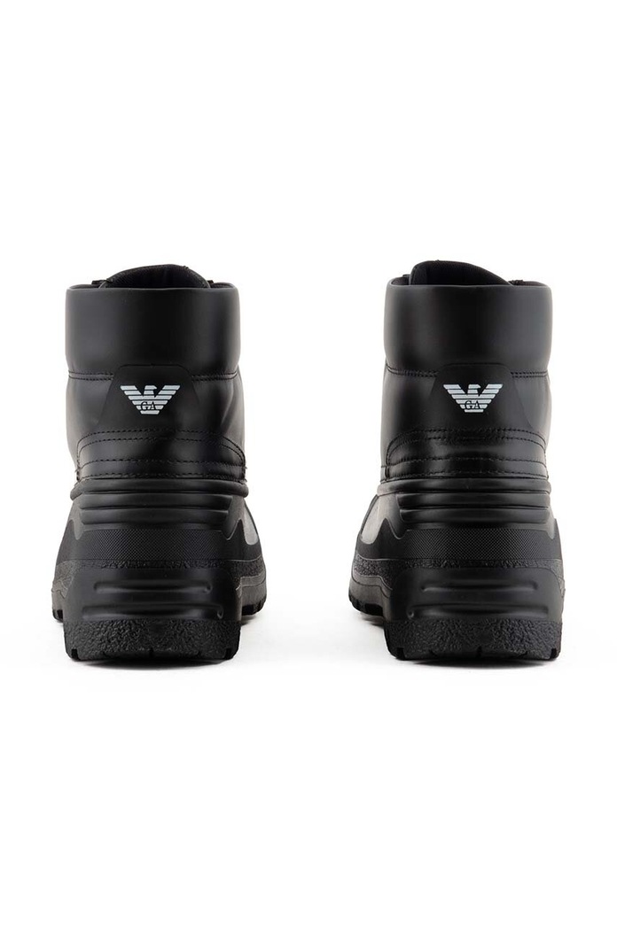 Obuwie Emporio Armani buty wysokie X4M391.XF741.00002 czarny