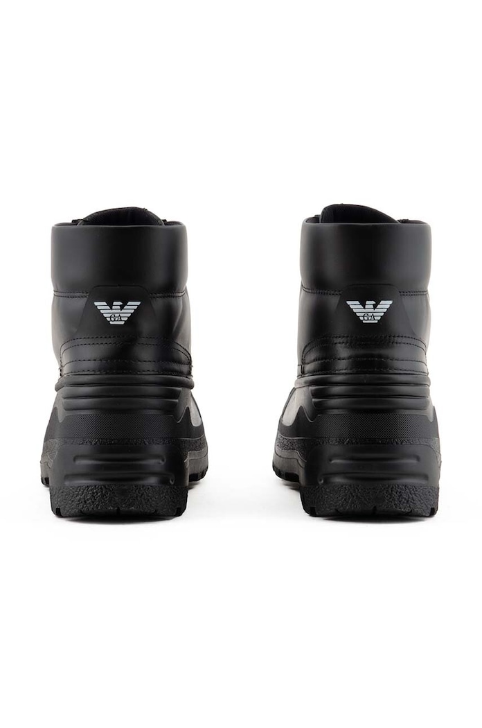 Obuwie Emporio Armani buty wysokie X4M391.XF741.00002 czarny