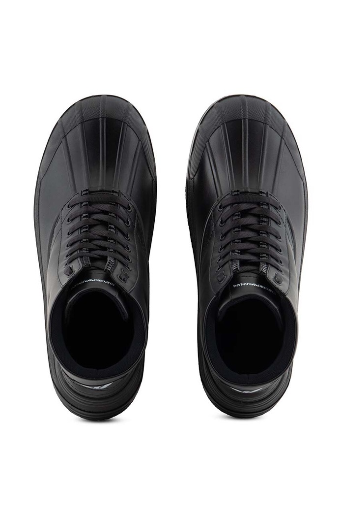 Emporio Armani buty wysokie X4M391.XF741.00002 czarny
