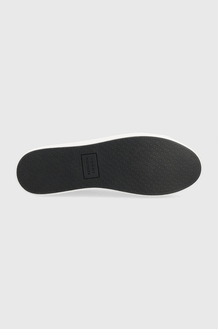 Tommy Hilfiger sneakersy skórzane TH HI VULC CORE LOW FM0FM04687 biały