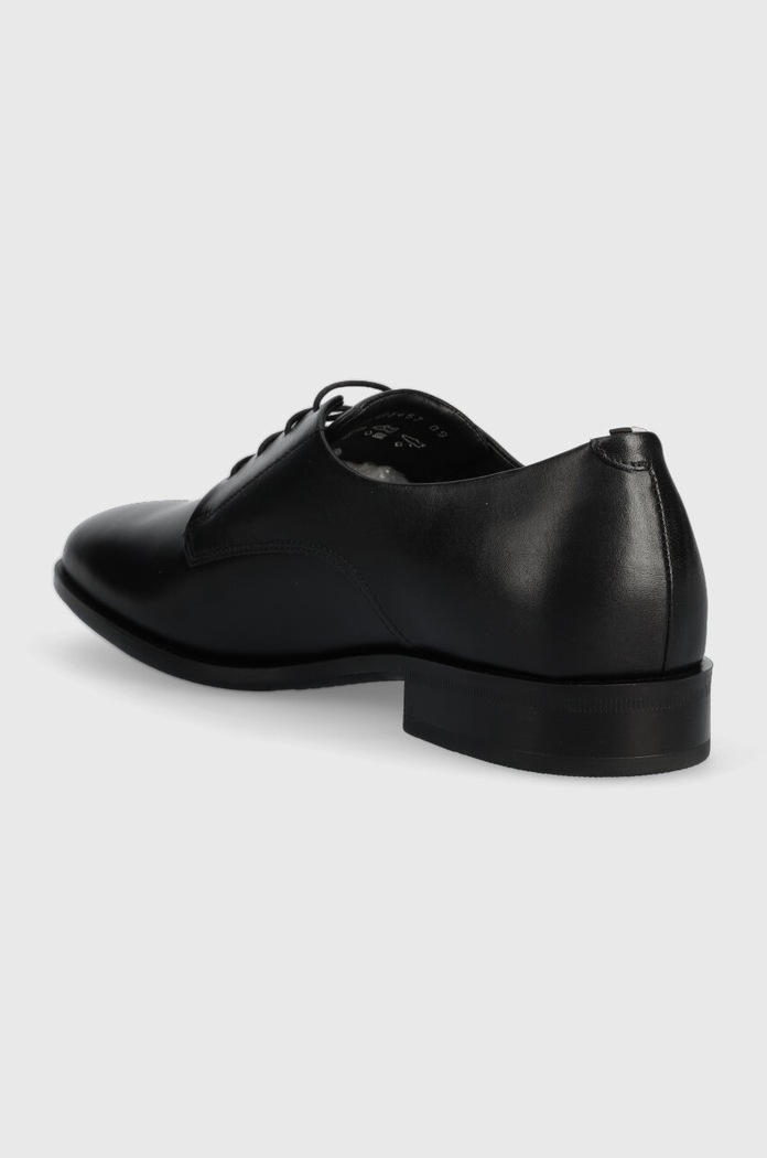 Boty Kožené polobotky BOSS Colby 50498467.001 černá