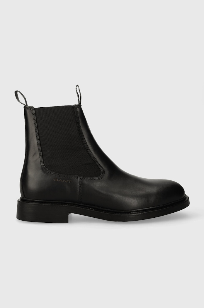 Gant sztyblety skórzane Millbro skóra licowa czarny 27631416.G00