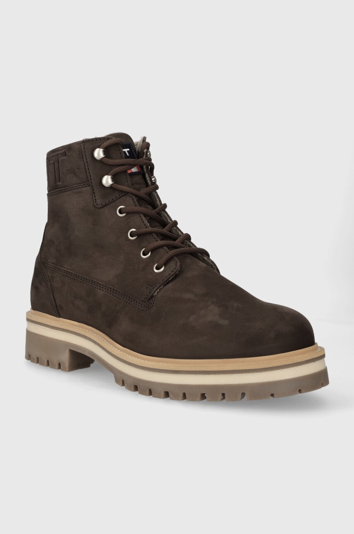 Semišové členkové topánky Gant Palrock 27641364.G46 hnedá AW23