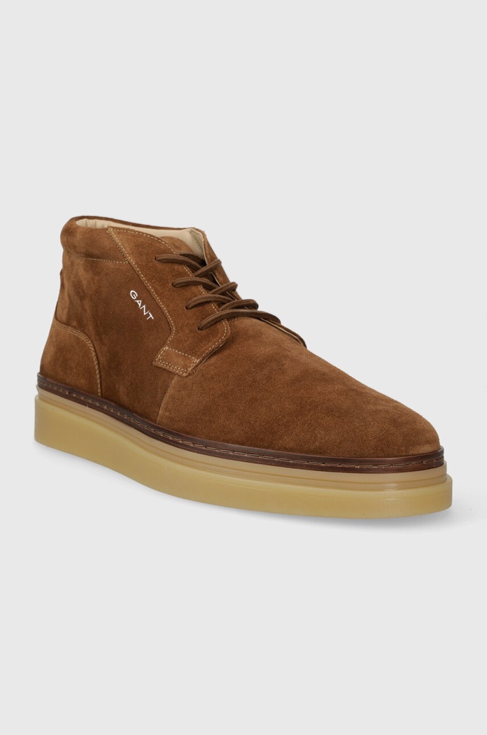 Σουέτ παπούτσια Gant Kinzoon 27643352.G771 μπεζ AW24