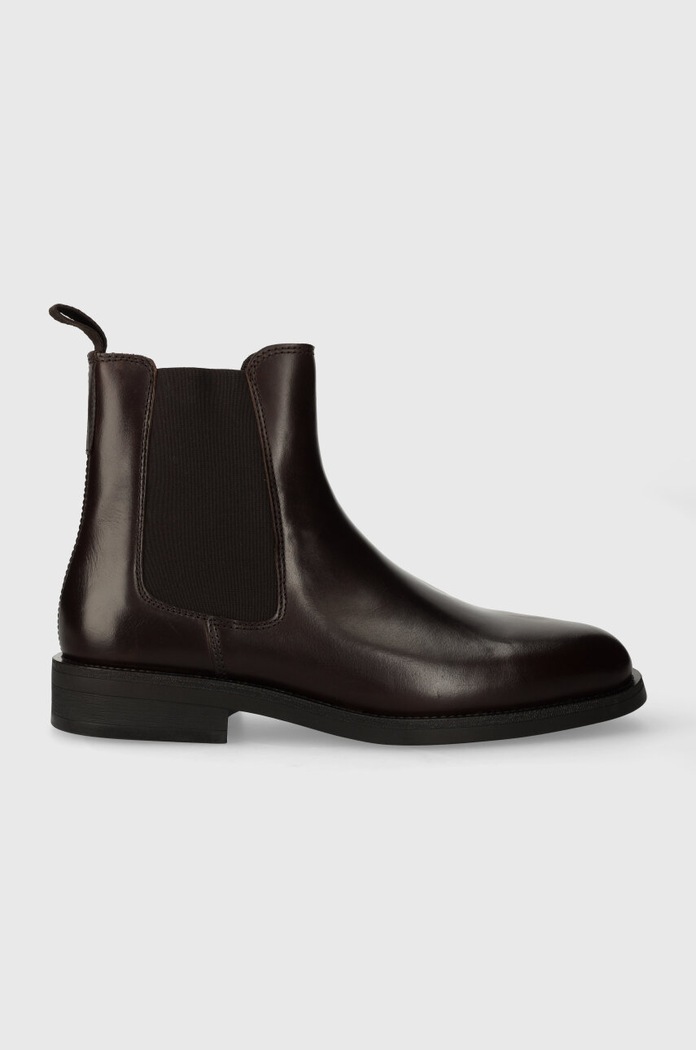Δερμάτινες μπότες τσέλσι Gant Rizmood casual καφέ 27651439.G46