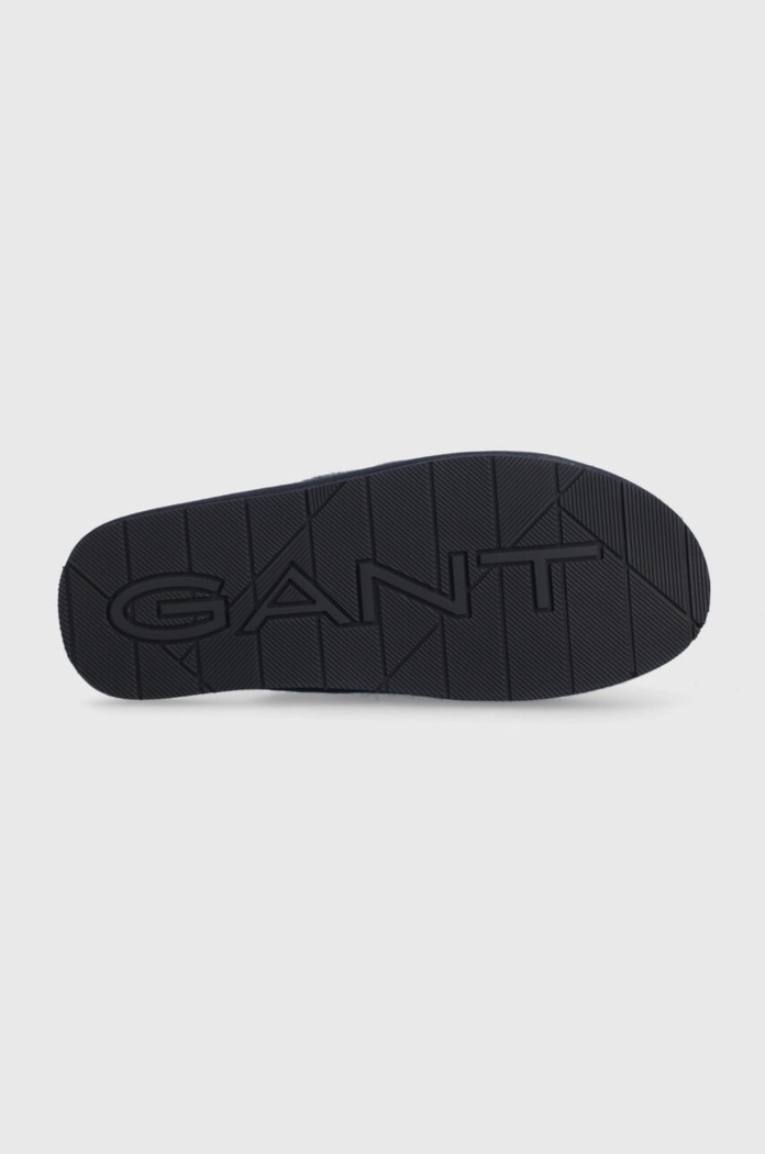 Vlněné pantofle Gant Tamaware 27698377.G69 námořnická modř