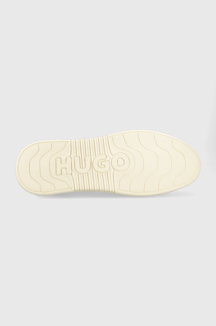 HUGO sneakersy skórzane Blake 50498479.124 szary