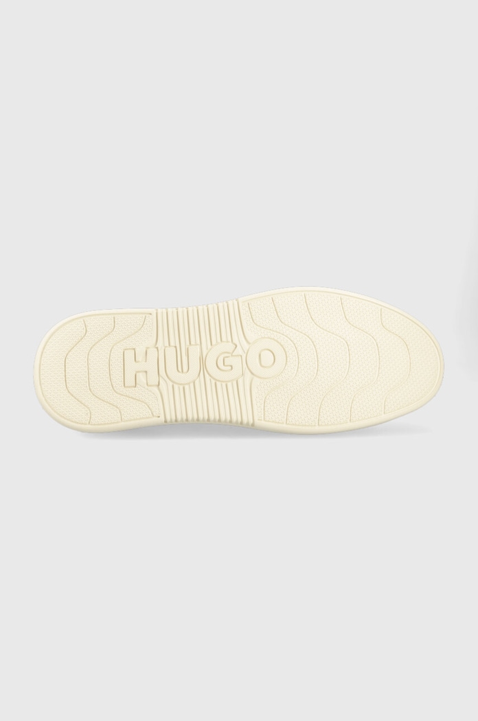 HUGO sneakersy skórzane Blake 50498479.124 szary