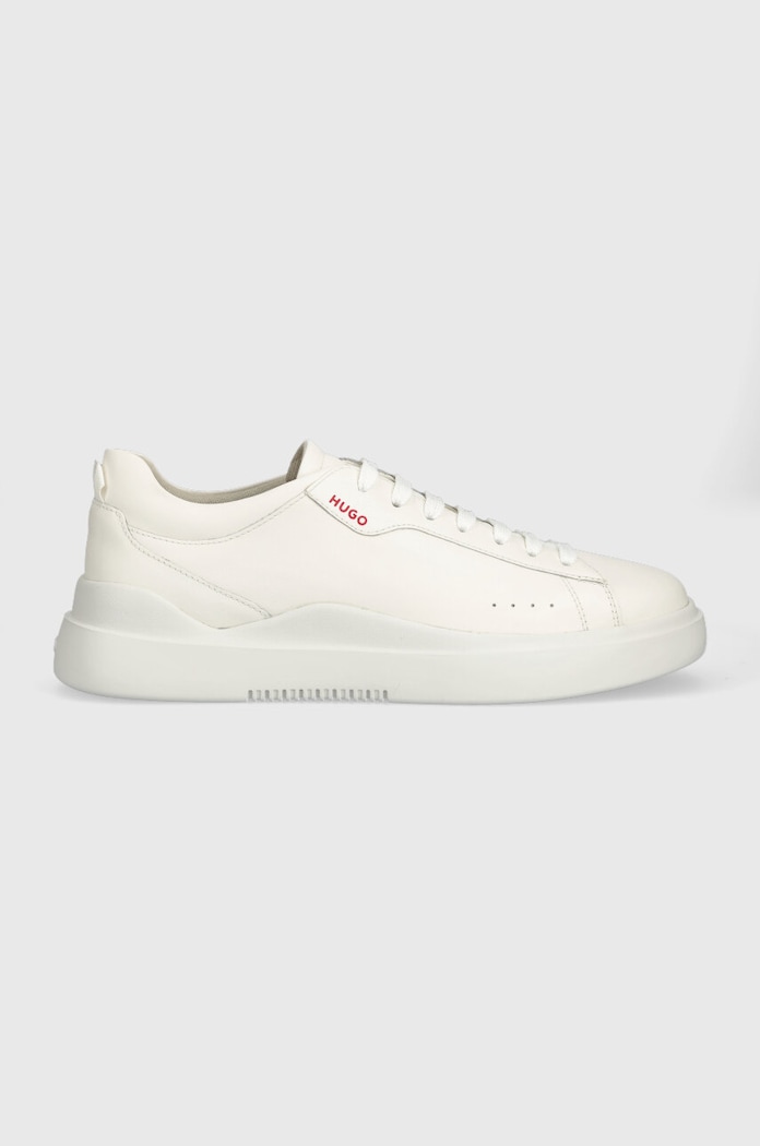 HUGO sneakersy skórzane Blake Planet friendly biały 50499261.100