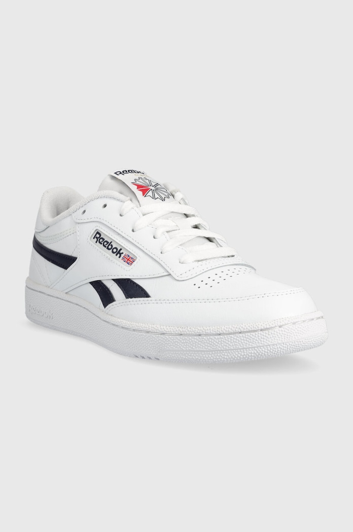 Reebok Classic sneakersy skórzane CLUB C 100032881 biały AW23
