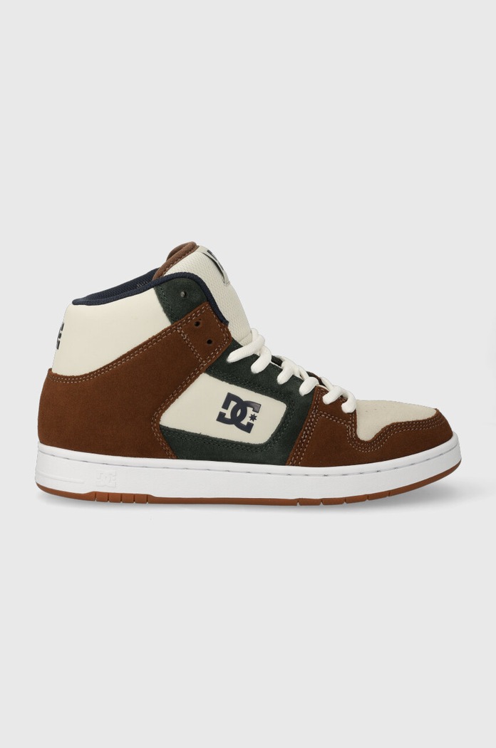 DC sneakersy syntetyczny brązowy ADYS100791
