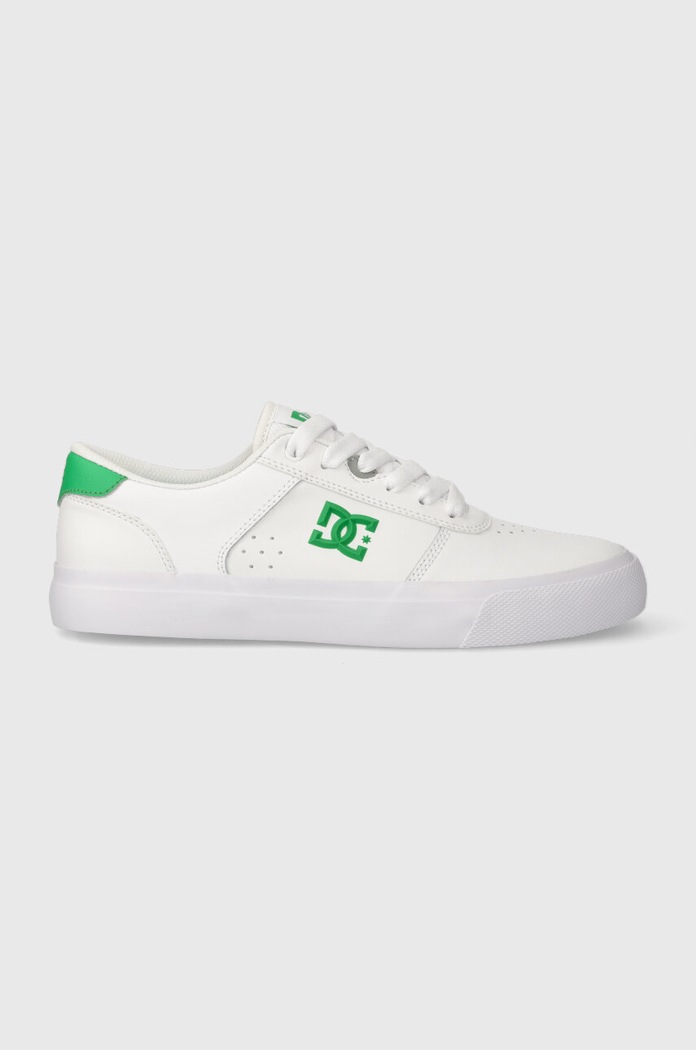 DC trampki Teknic imitacja skóry licowej biały ADYS300763