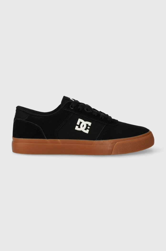 DC trampki Teknic imitacja skóry licowej czarny ADYS300763