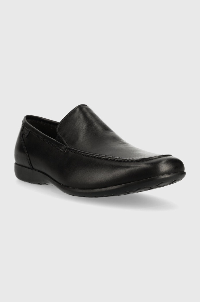 Δερμάτινα μοκασίνια Camper Mauro 18282.009 μαύρο AW23