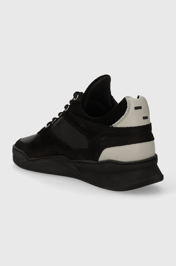 Scarpe Filling Pieces sneakers in pelle Low Top Ghost Paneled 10120631284 nero