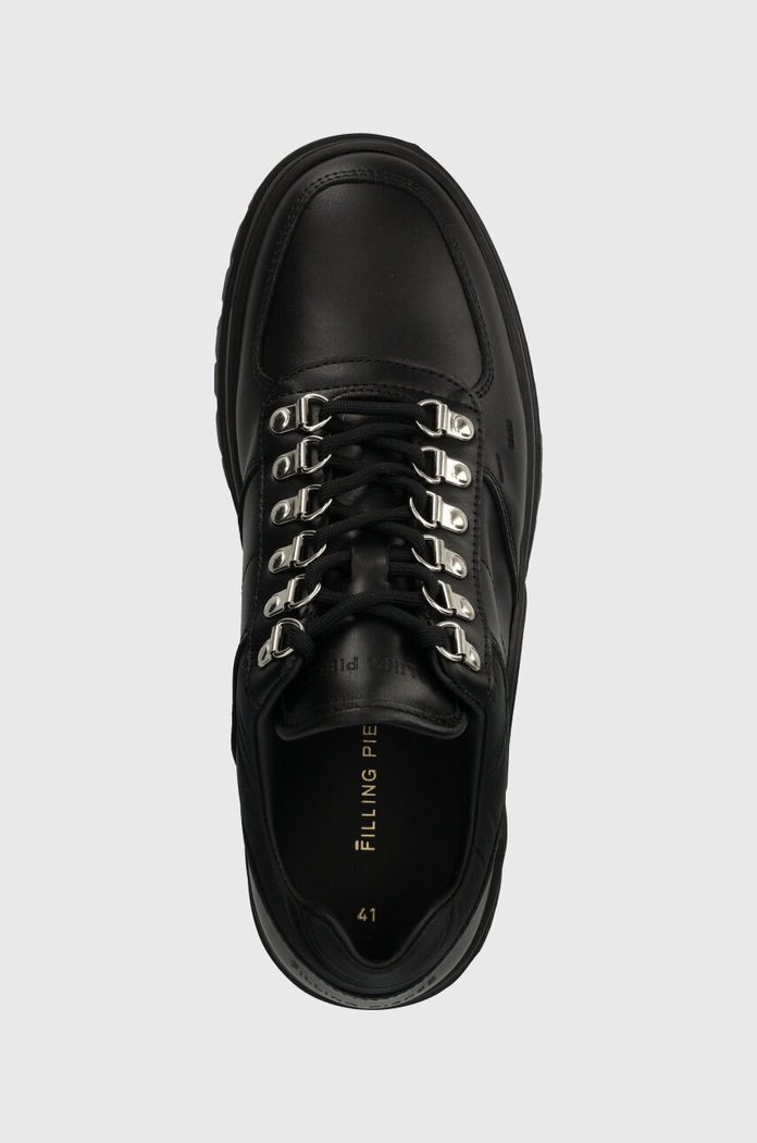 Filling Pieces scarpe in pelle Mountain Trail nero 64328991847